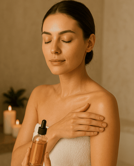 Luxury Rosehip Body Oil With Collagen